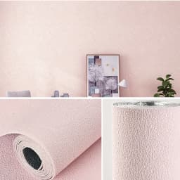 3D Self-Adhesive Linen Wallpaper Continuous Waterproof Wall Stickers Living Room Bedroom Kitchen Cabinet Waterproof Wall Sticker