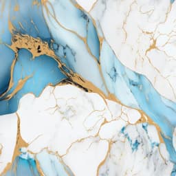 Waterproof Blue Marble Peel & Stick Wallpaper Vinyl Contact Paper for Kitchen Countertops, Bathroom Walls & Living Room Decor