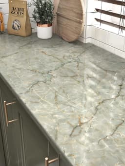Marble Self Adhesive Wallpaper Waterproof Oil Proof Peel Stick Sticker for Kitchen Countertop Cabinet Furniture Wall Home Renova