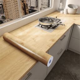 55cm PVC Waterproof Self Adhesive Wallpaper Roll Wood Grain Vinyl Decorative Film for Home Furniture Cabinets Wall Stickers