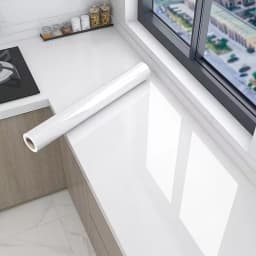 Pearlescent PVC Wall Sticker Wallpaper Waterproof Self Adhesive DIY Film For Kitchen Cabinet Wardrobe Household Furniture Decor