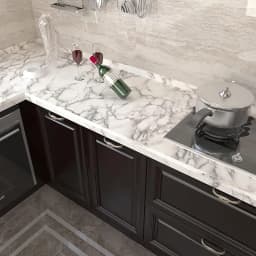 Marble PVC Wallpaper Waterproof Oilproof Resistant Self Adhesive Wall Stickers DIY Renovation Kitchen Countertop Cabinet Decor