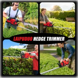 3000RPM Brushless Electric Hedge Trimmer Handheld Lawn Mower Cordless Garden Shrub Pruning Tools For Milwaukee 18V Battery Pin