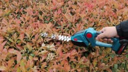 HILDA 2 IN1 Electric Hedge Trimmer Cordless Handheld Weeding Pruning Shear Shrub Mower Garden Tool For Makita 18V Battery