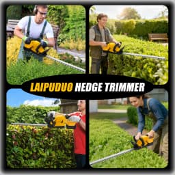 Brushless Electric Hedge Trimmer 3000RPM Cordless Portable Bush Trimmer Lawn Mower Garden Yard Tools For Dewalt 20V Battery Pin