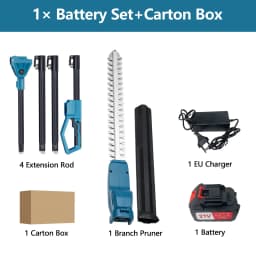 New Electric High Branch Hedge Trimmer Brushless Cordless Telescopic Hedge Shear For Makita 18V Battery Pin Garden Power Tools