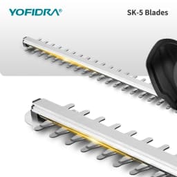 YOFIDRA 2000W Electric Hedge Trimmer 15000RPM Cordless Lawn Mower Hedge Pruner Trimmer Garden Power Tool For Makita Battery Pin