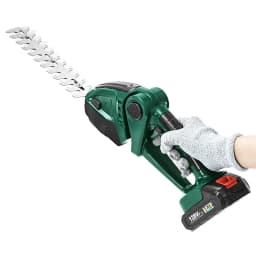 20000RPM 2 IN 1 Cordless Electric Hedge Trimmer Rechargeable Handheld Household Shrub Weeding Pruning Mower Garden Tools