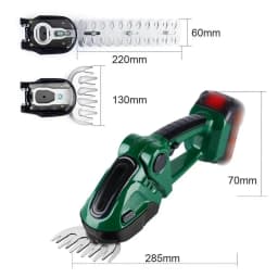 20000RPM Electric Brushless Trimmer Handheld 2 IN 1 Cordless Electric Hedge Trimmer for Makita 18V Battery Home Gardening Tools