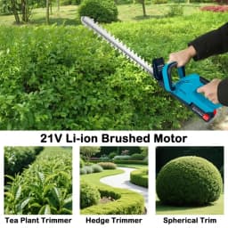 2800W Brushless Electric Hedge Trimmer Cordless Trimmer Pruning Saw Lawn Mower Garden Tools For Makita 18V Battery pins