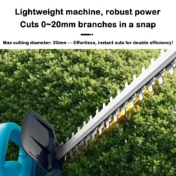 2800W Brushless Electric Hedge Trimmer Cordless Trimmer Pruning Saw Lawn Mower Garden Tools For Makita 18V Battery pins