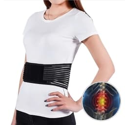 1Pc Waist Support Belt, Abdominal Warm Belt, Sports Breathable Elastic Waist Protector, Fitness Waist Protection Belt S003014