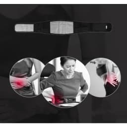 1pc Self Heating Back Brace for Lower Lumbar Support, Adjustable & Breathable Waist Belt for Pain Relief, Men & Women