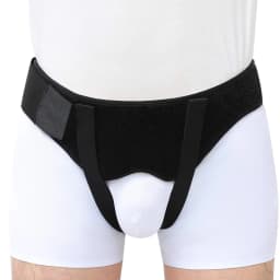 Hernia Belt for Bilateral, Double/Single Inguinal, Groin Hernia Support Truss for Men Women, with 2 Removable Compression Pads