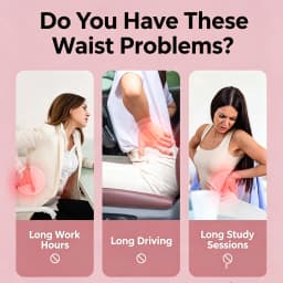 Lumbar Relief Device Cervical Spine Lumbar Spine Stretching Corrector Lumbar Massager Lumbar Support Tool Waist Stretcher