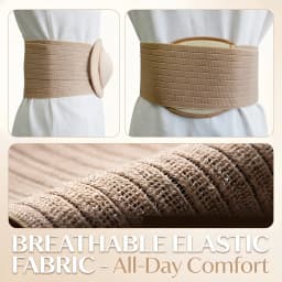 Adult Hernia Belt,Breathable Belly Button Hernia Support Brace With Compression Pad for Small Intestine Gas and Indirect Hernia