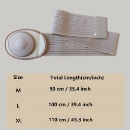 Umbilical Hernia Belt,Abdominal Support Binder with Compression Pad,for Navel Ventral Epigastric Incisional Belly Button Hernias