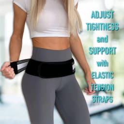 Sacroiliac SI Joint Hip Belt - Lower Back Support Brace for Men and Women - Pelvic Support Belt - Trochanter Belt