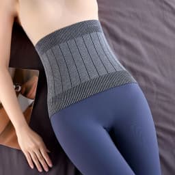 Postpartum Shapewear Waistband, High Elasticity Knitted, Spandex & Nylon Blend, for Abdominal Compression, Back Support, Warmth