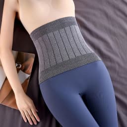 Postpartum Shapewear Waistband, High Elasticity Knitted, Spandex & Nylon Blend, for Abdominal Compression, Back Support, Warmth