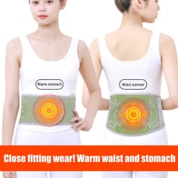 Mugwort Therapy Self Heating Warm Waistband High Elasticity Waist Support Belt Lower Back Brace Meridian Body Care Accessory