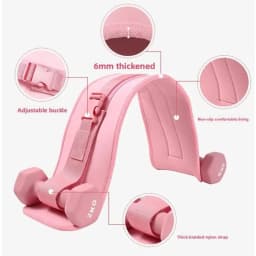 Exercise Hip Thrust Belt Effective Glute Bridge Workout Waist Weight Training Kettlebells Gym Fitness Sport Weight Bearing