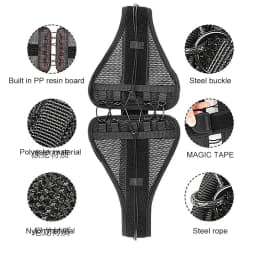 1PCS Back Brace for Women Men - Adjustable Lumbar Support Belt,Breathable & Strong Support Design For Herniated Disc,Sciatica