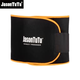 JASONTUTU Waist Trimmer Belt Slim Men Body Shaper Cinchers Tummy Control Neoprene Sweat Wrap for Stomach and Back Lumbar Support