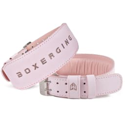Weight Lifting Belt For Women 10cm Width Gym Fitness Squats Belt Back Support Powerlifting, Cross Training, Workout Belt Pink