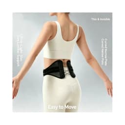 Unisex Breathable Mesh Waist Support Belt | Adjustable Pull Cord Sports Lumbar Brace for Running & Workout