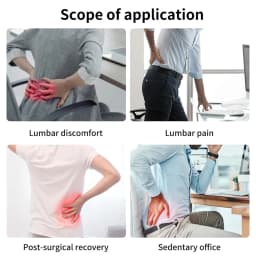 1PCS Thermal Magnetic Therapy Lumbar Support Belt Lower Back Brace for Men and Women, Self-Heating Waist Strap with Gauss Magnet