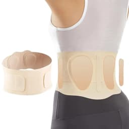 Lumbar Back Brace for Lower Back Pain Women Men, Breathable Waist Support Belt, Thin Lumbar Support Brace Sciatica Pain Relief