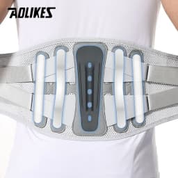 AOLIKES Back Brace for Lower Back Pain, Ergonomic Bionic Support , Adjustable Lumbar Support Belt for Men & Women