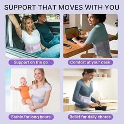 1PCS Back Brace for Lower Back Pain, Lumbar Support Belt for Men Women,Bionic Spine Design Back Brace for Sciatica Herniated Di