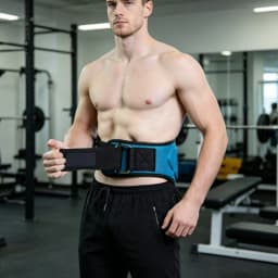 1pcs Weight Lifting Belts for Men and Women Weight Lifting Core & Lower Back Support Workout Waist Belt for Weightlifting