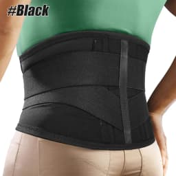2-Stay Breathable Lower Back Brace,Adjustable Lumbar Support Belt for Sciatica,Back Pain Orthosis for Men Women Work Home Office