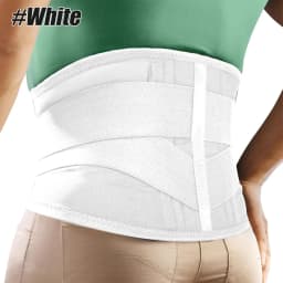 2-Stay Breathable Lower Back Brace,Adjustable Lumbar Support Belt for Sciatica,Back Pain Orthosis for Men Women Work Home Office