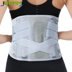 Back Brace for Lower Back Pain Lumbar Support Belt for Men Women, Bionic Spine Design Back Brace for Sciatica Herniated Disc