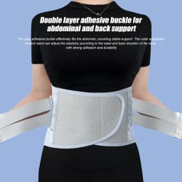 Back Brace for Lower Back Pain Lumbar Support Belt for Men Women, Bionic Spine Design Back Brace for Sciatica Herniated Disc