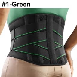 1Pcs Back Brace for Lower Back Pain Men & Women, Herniated Disc, Sciatica, Scoliosis, Adjustable Lumbar Back Support Belt