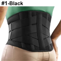 1Pcs Back Brace for Lower Back Pain Men & Women, Herniated Disc, Sciatica, Scoliosis, Adjustable Lumbar Back Support Belt