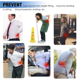 1pcs Breathable Anti-Skid Lumbar Support Belt Lower Back Brace Men/Women Workwear Comfortable Back Support for Office Workers