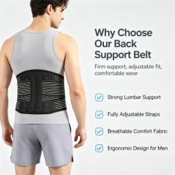 1PCS Heating Magnetic Therapy Back Brace Support Belt for Men Women, for Sciatica, Herniated Disc, Scoliosis Back Pain Relief