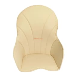 28TD Baby Dining Chair Protector Cover PU Leather Cushion for Highchairs Easy Cleaning and Convenient Installation