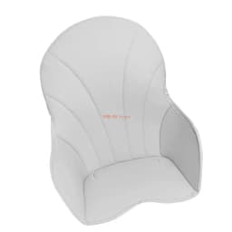 28TD Baby Dining Chair Protector Cover PU Leather Cushion for Highchairs Easy Cleaning and Convenient Installation