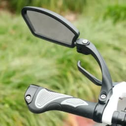 Bicycle Rearview Mirror Wide Range Adjustable Angle Reflector Scooter Bicycle Rearview Mirror Bicycle Handlebar Mirror