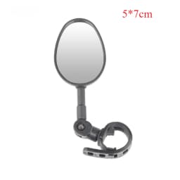 Universal Bike Rearview Mirror Wide Angle Convex Rotating for Electric Bicycle Mountain Bike Safety