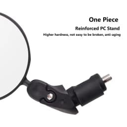2PCS Universal Bicycle Rearview Mirror Adjustable Rotate Wide Angle Handlebar Mirror For MTB Road Bike Accessories