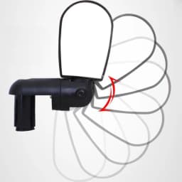 2Pcs/Pack Bike Rearview Mirror Wide Angle Rotating Handlebar Mount for Road Mountain Bicycle Accessories Cycling Safety