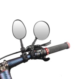 1/2PC Bike Mirror 360 Degree Adjustable Rotatable Handlebar Mirror Wide Bycicle Accessories Cycling Rear View Mirror Accesorios